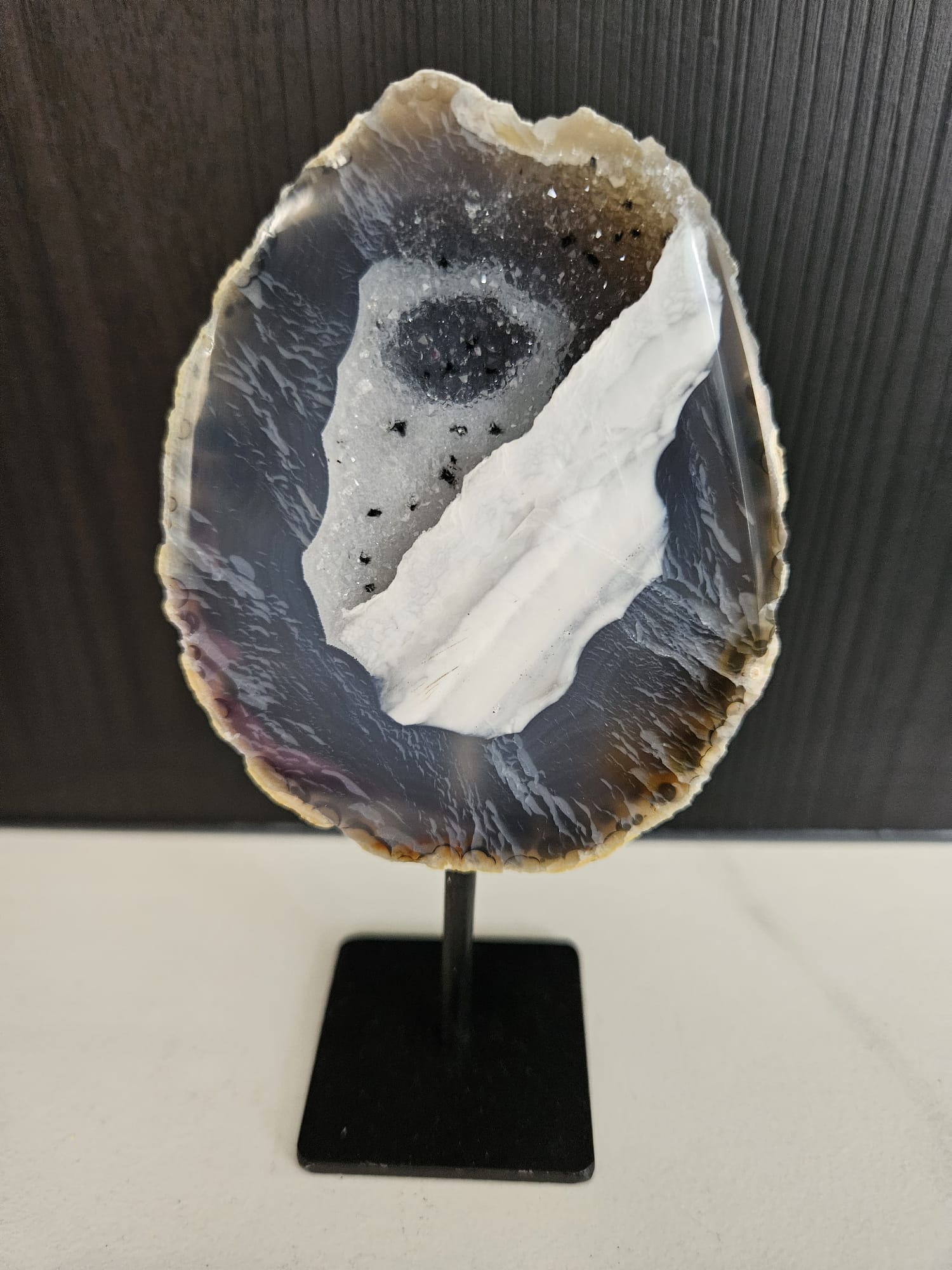 Agaat schijven/geode