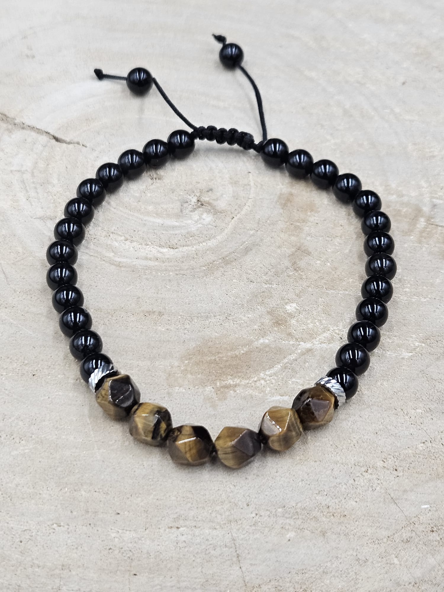 Armband Vibe Onyx - Tijgeroog