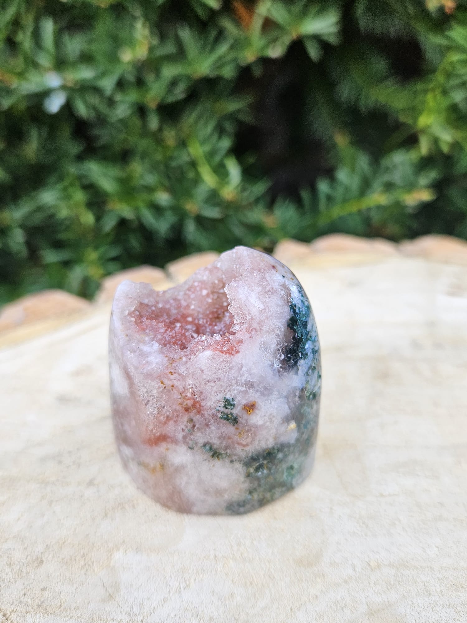 Roze Amethist staander