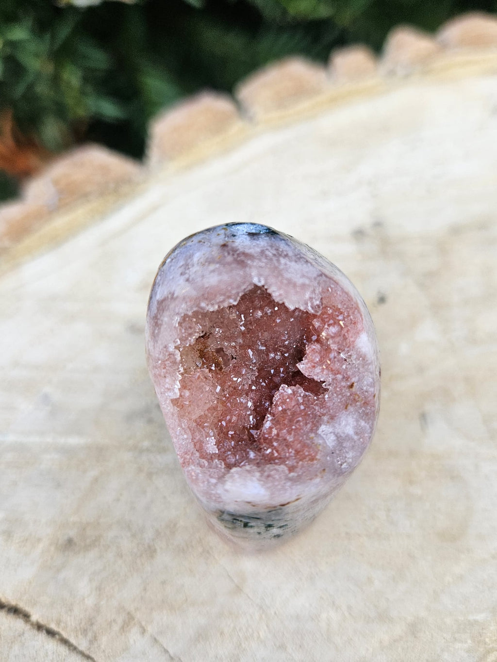 Roze Amethist staander