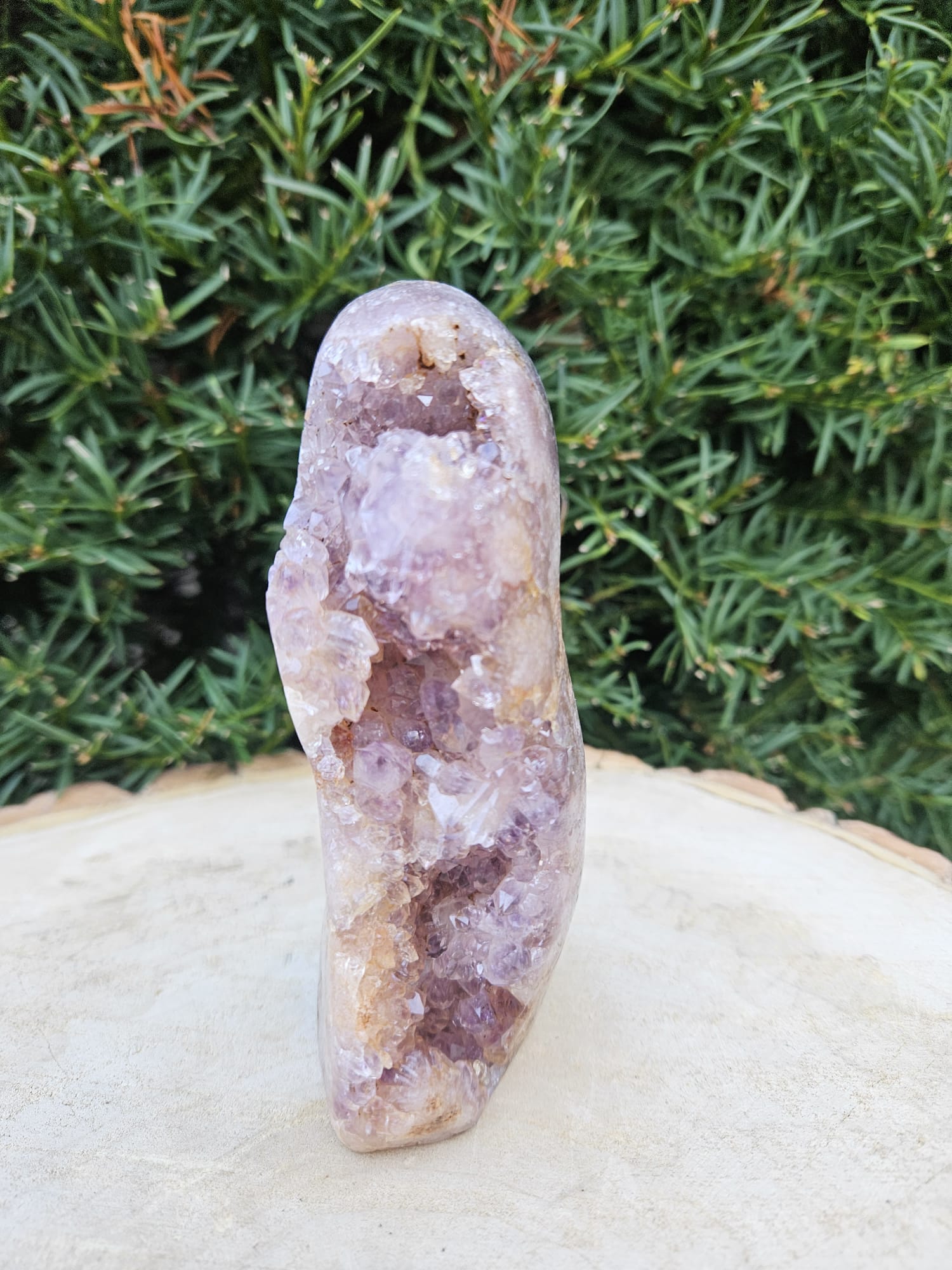 Roze Amethist staander