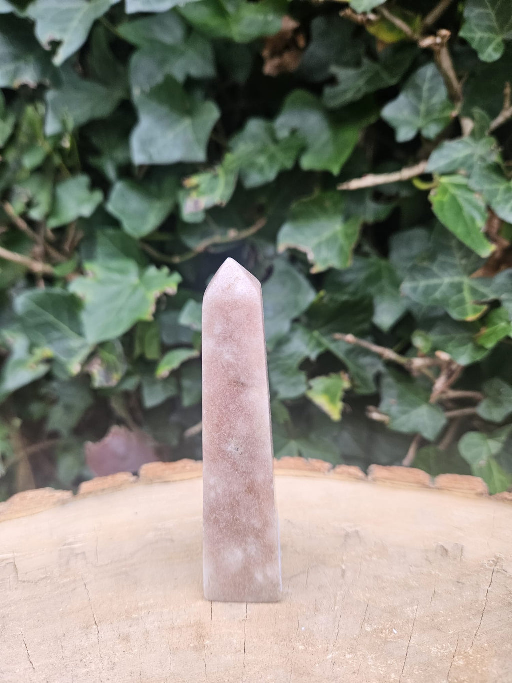 Roze amethist obelisk 00272